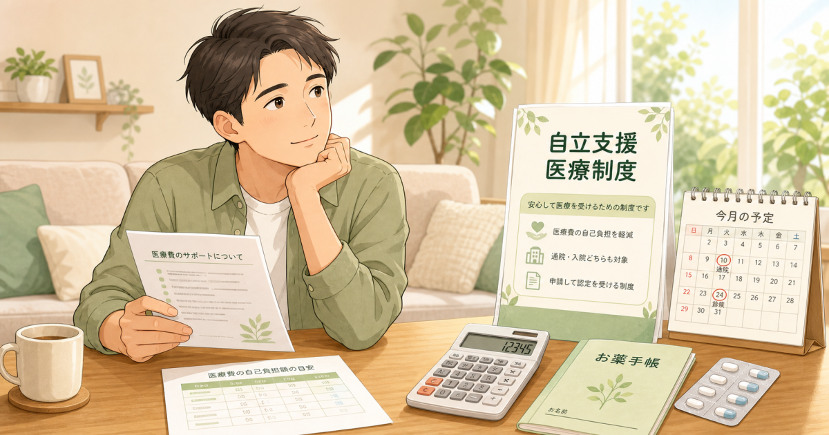 休職中のうつ病治療費が不安な方へ。自立支援医療制度の活用ガイド