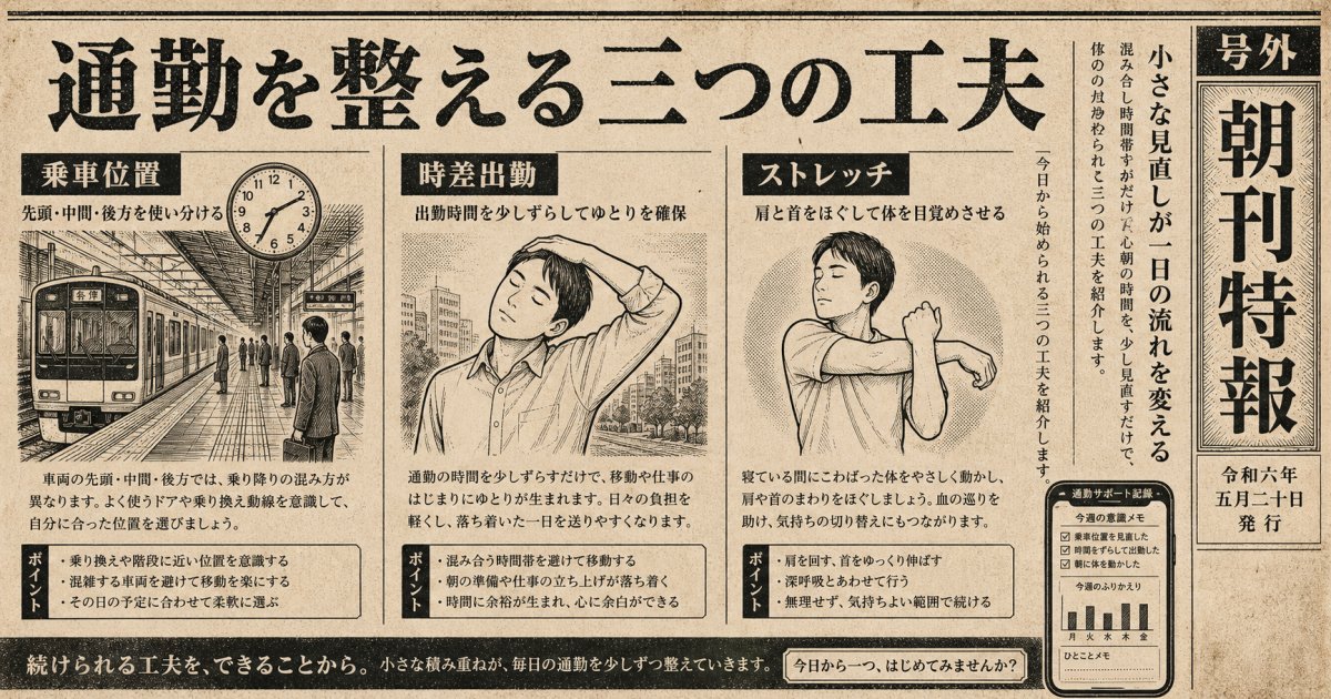 電車内で急な息苦しさを感じたときの緊急対処法とお守りアイテム